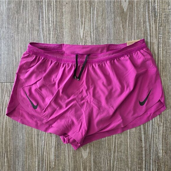 Nike AeroSwift Dri-FIT ADV 2" Brief-Lined Running Shorts Men's M FN3349-517 Pink - Picture 1 of 14